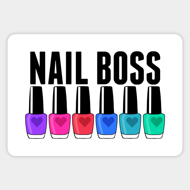 Nail Boss Sticker by TTLOVE